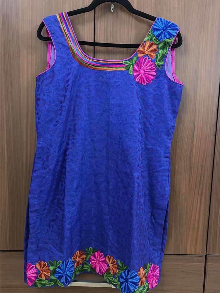 New Blue &amp; Pink Kurta Set