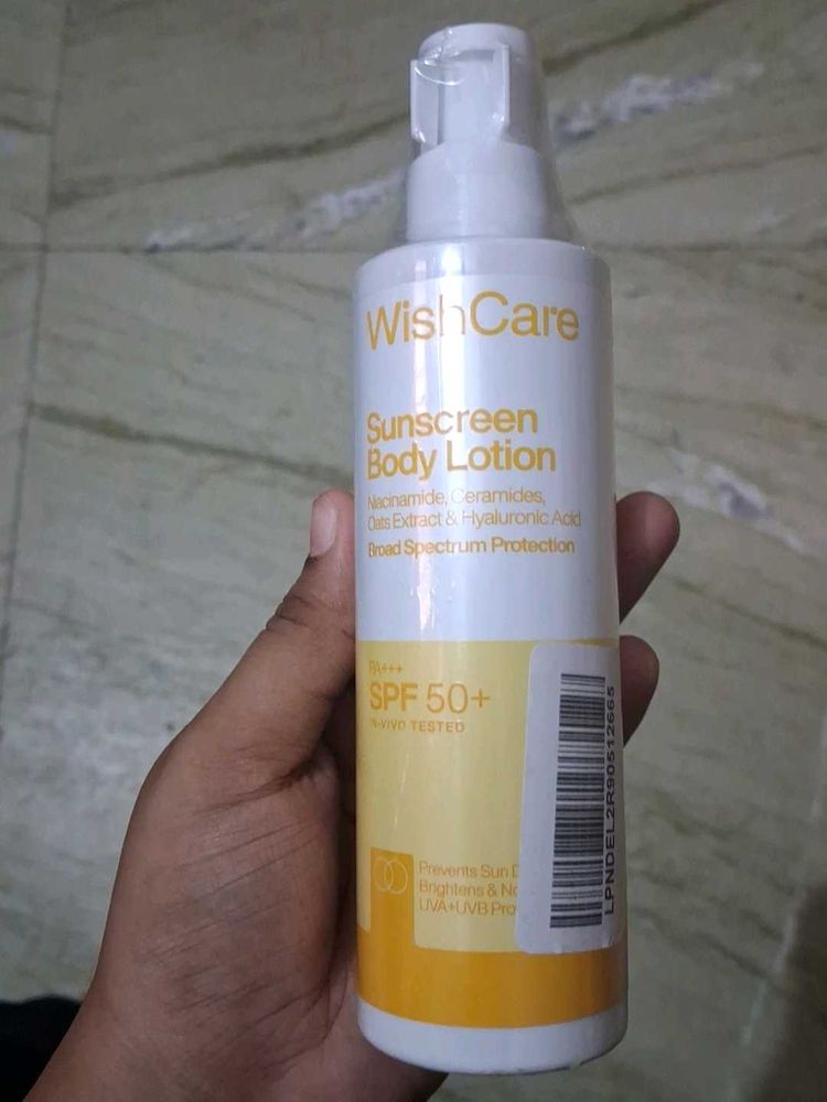 WishCare Sunscreen Body Lotion SPF 50+