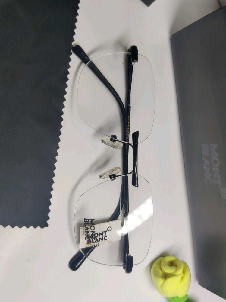 Mont Blanc Rimless Eyeglasses