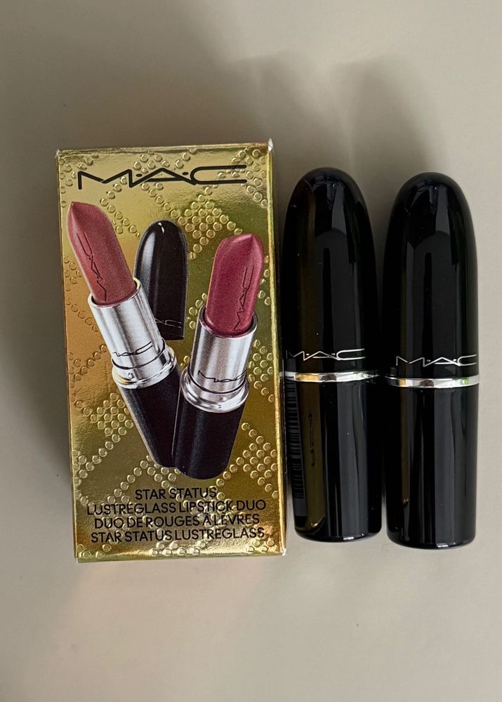 MAC Star Status Lustreglass Lipstick Duo