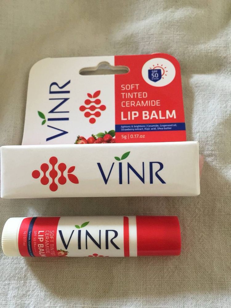 Packed VINR Soft Tinted Ceramide Lip Balm