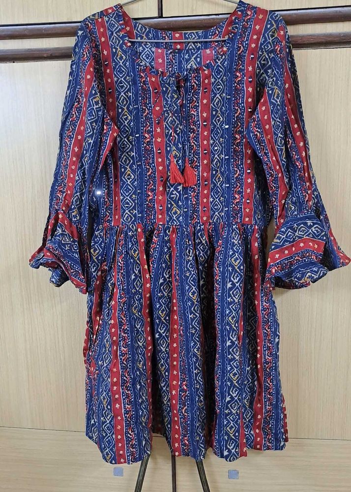 Mirror work Kurti - navratri spacial