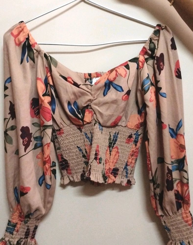 Peach Coloured Top