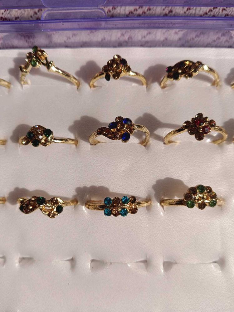Beautiful Stone Rings