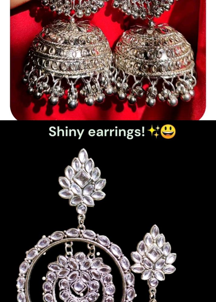 combo 2 Ethnic Jhumka Earrings