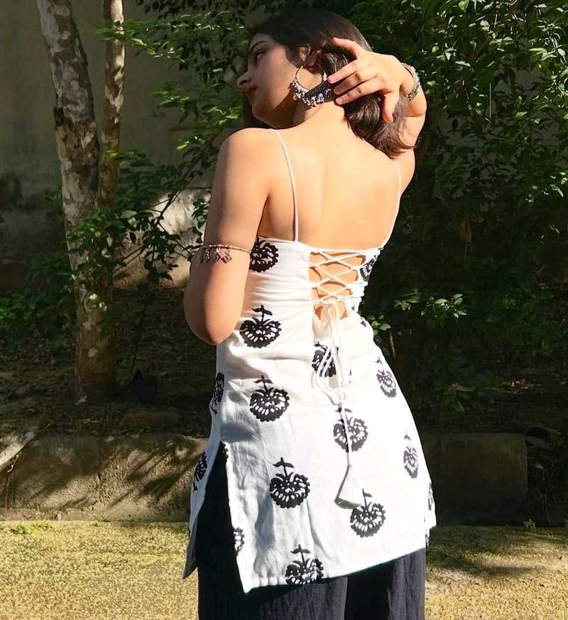 Corset Cotton Kurti (custom made)
