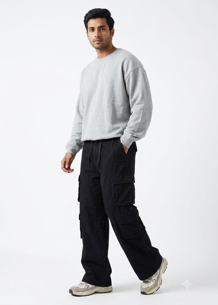 Black Cargo Pants