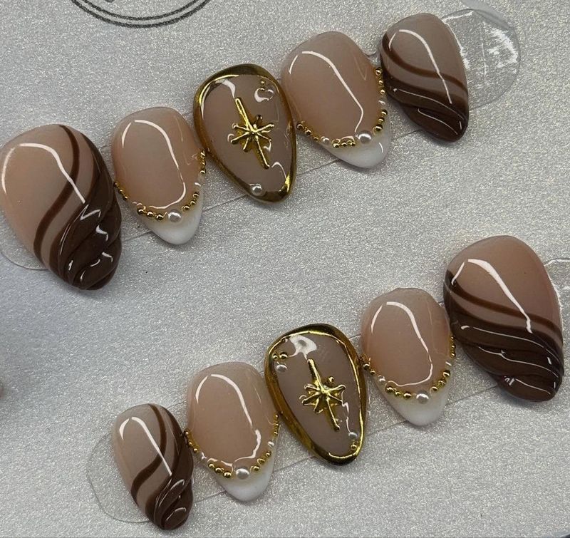 Luxe Mocha  Press-On Nails