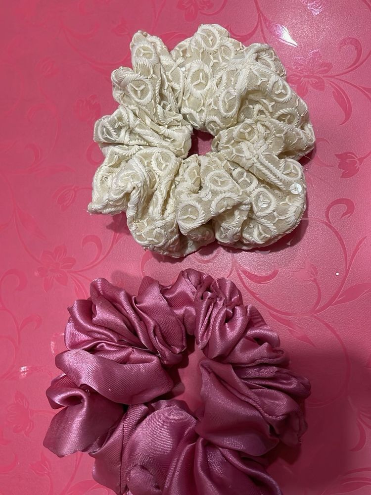 Hair Scrunchie set of two
