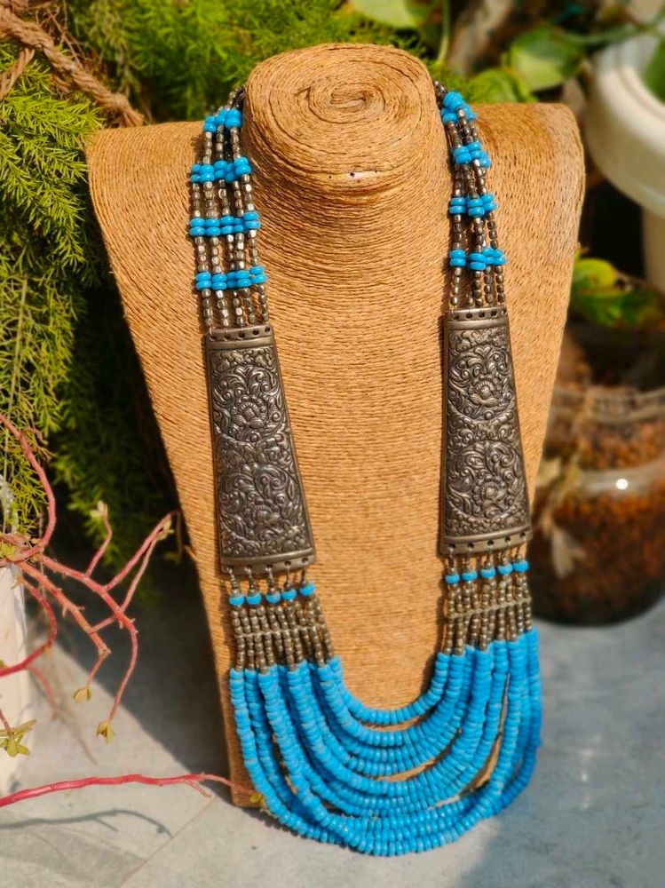 Tibetan Turquoise Beaded Necklace