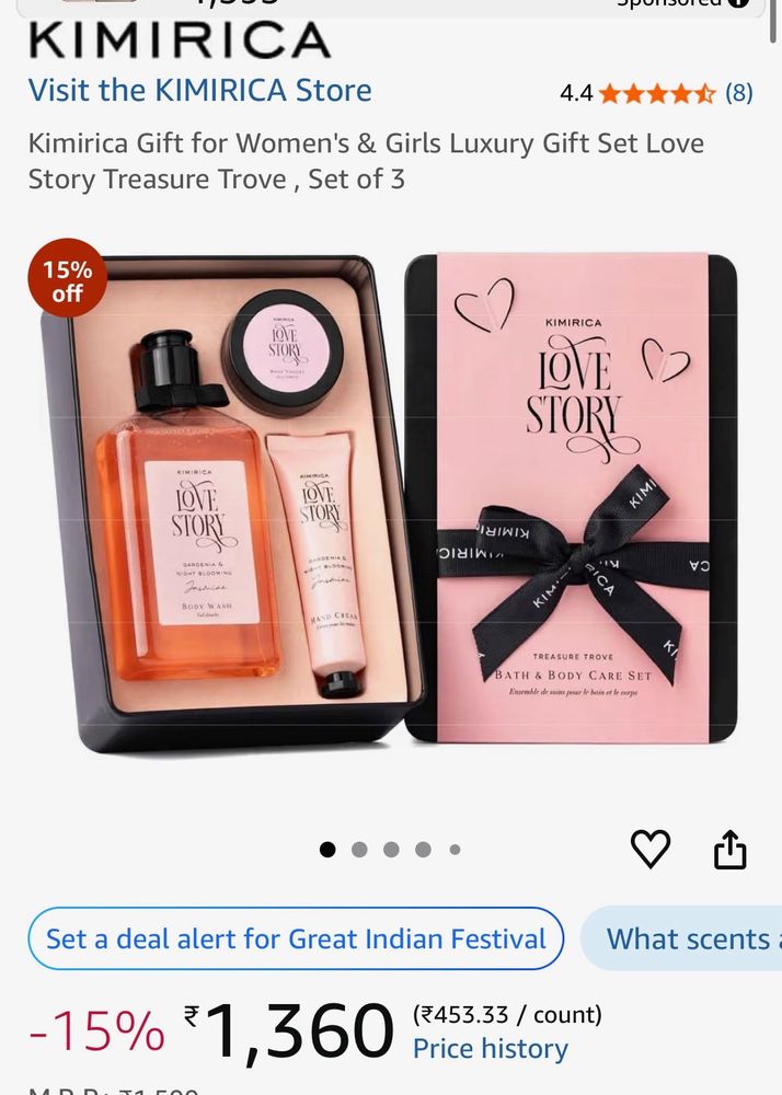 Kimirica Luxury Gift Set - Love Story