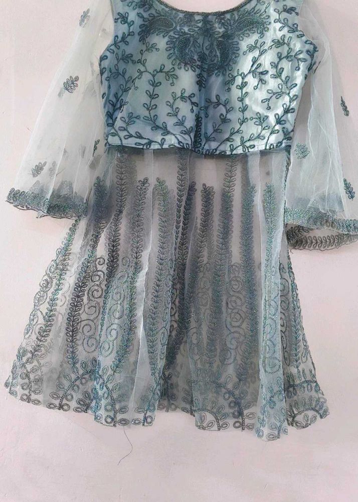 Elegant Girls' Party Wear Dress