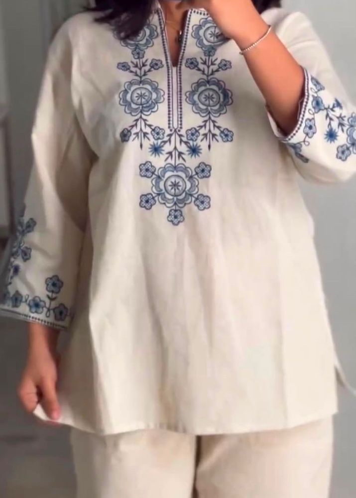 Embroidered Co-ord set