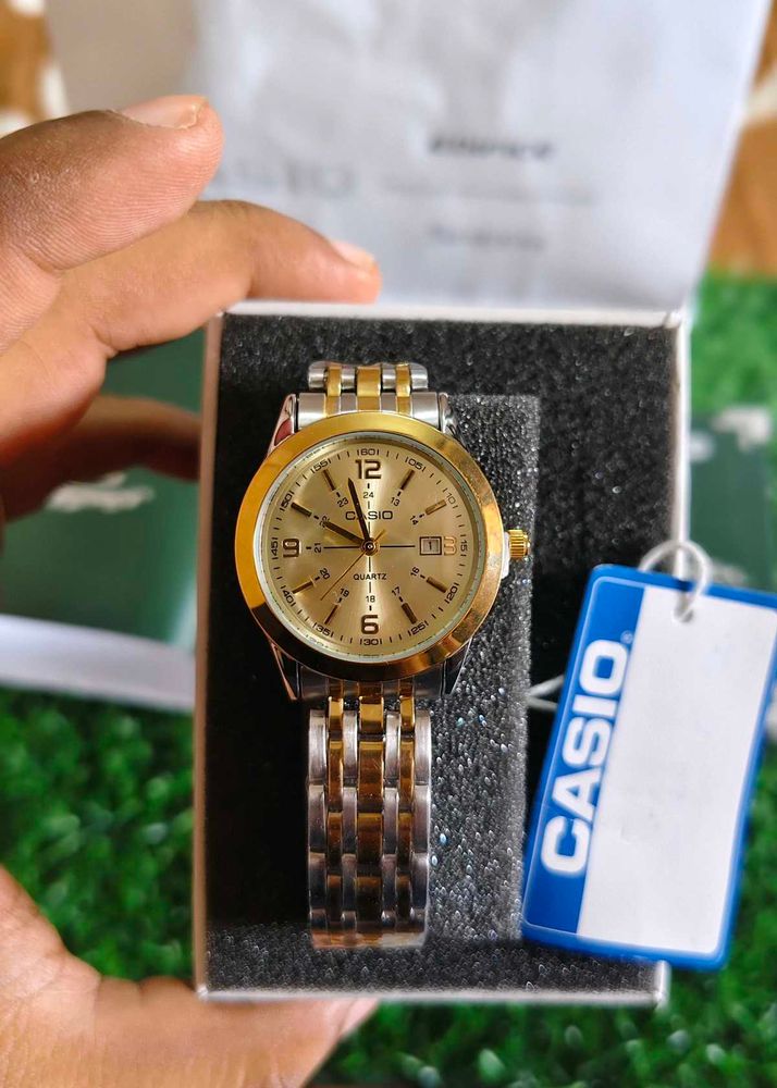 Casio Women Watch With Box &amp; Carry Bag