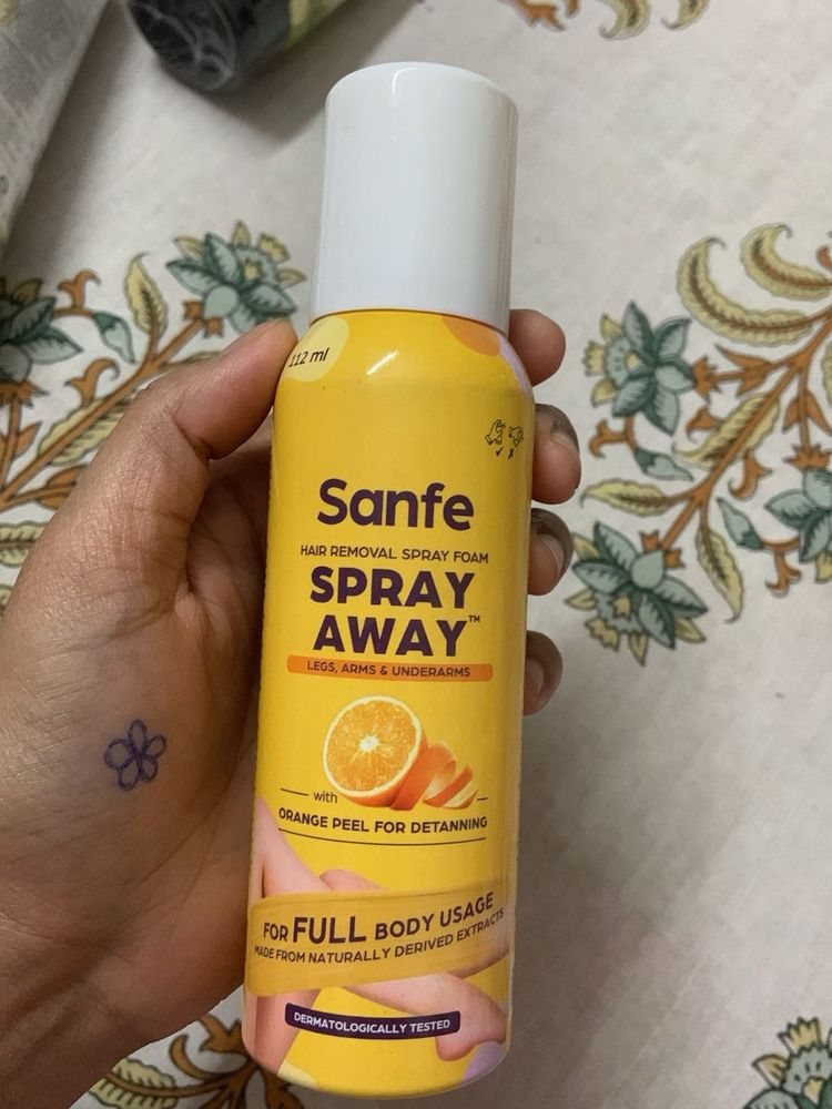 Sanfe Spray Away Hair Removal Foam