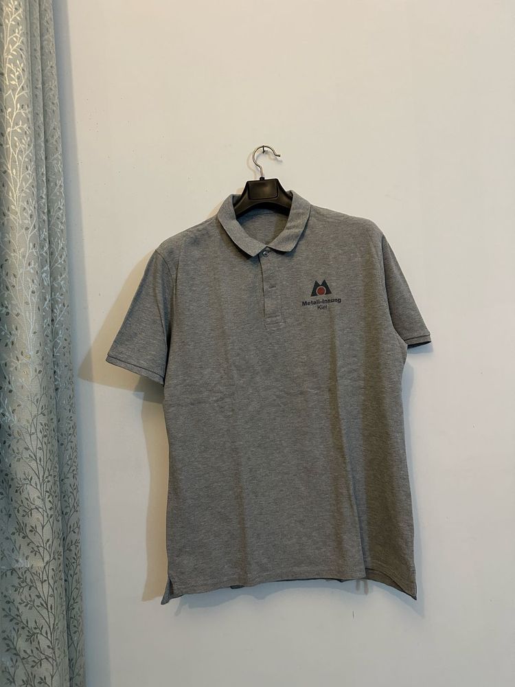 Grey Polo T-Shirt 🇩🇪