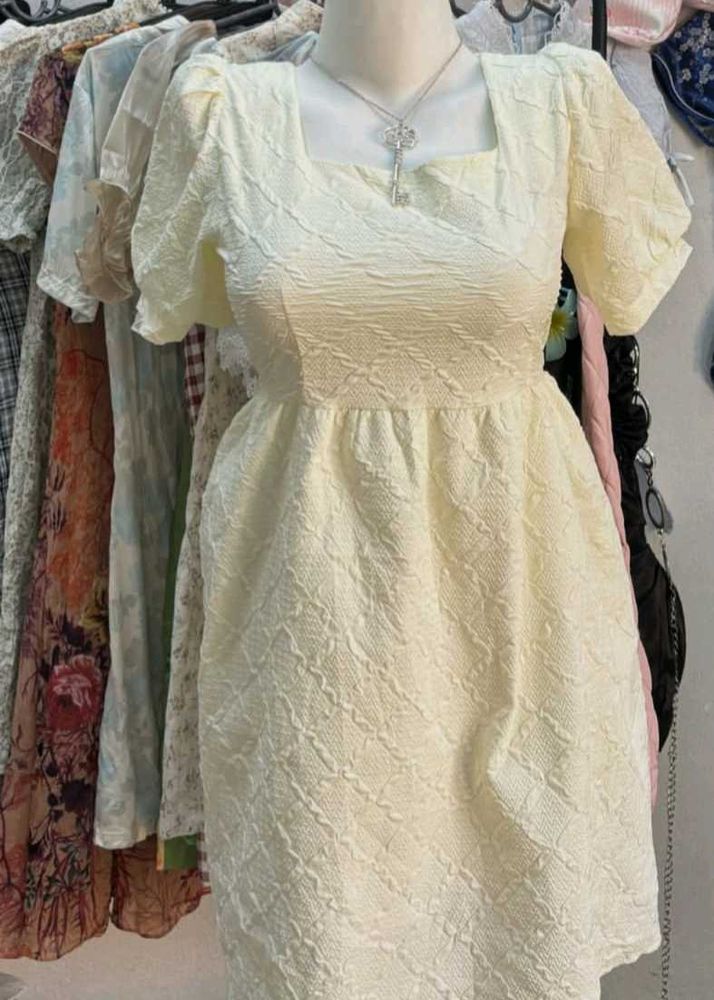 cottage core white dresse