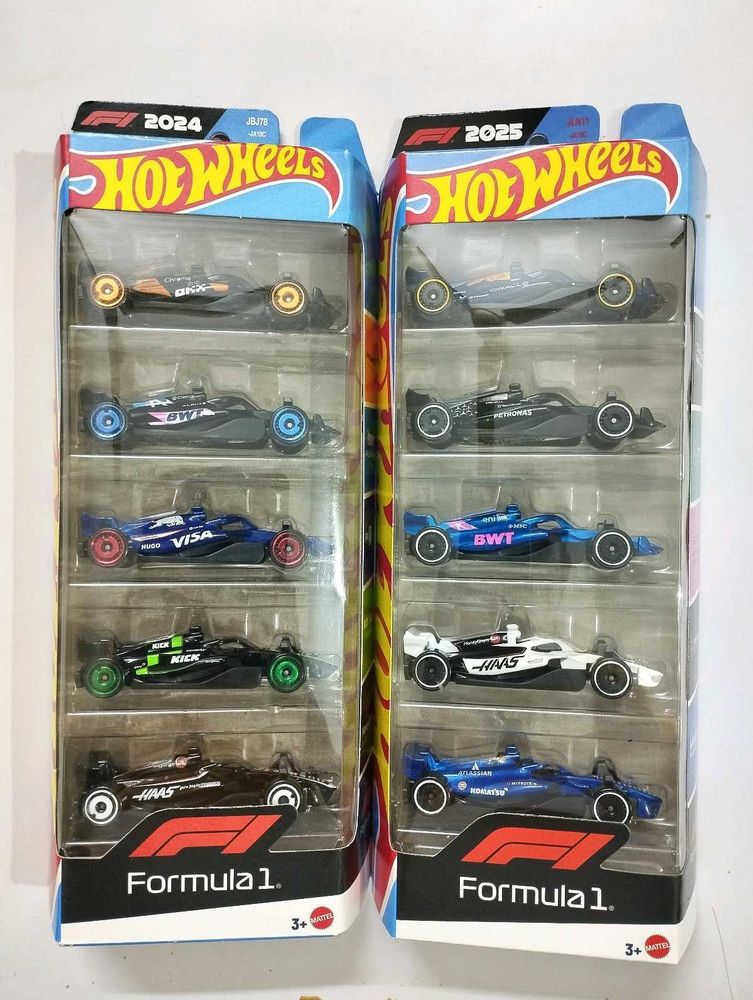 HotWheels Formula 1 Car Set - 2024 &amp; 2025