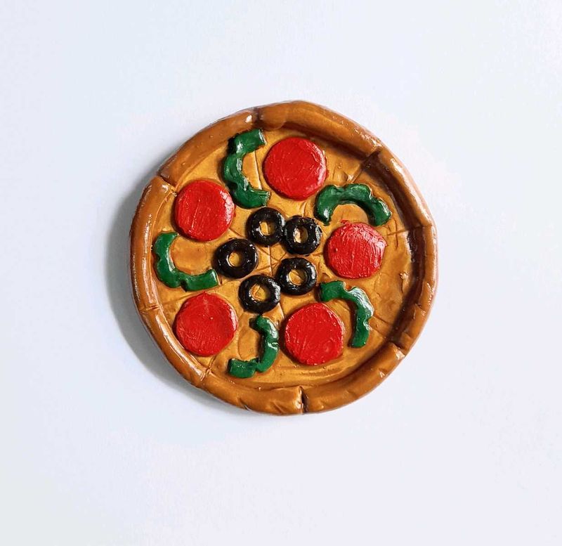 Pizza Fridge Magnet