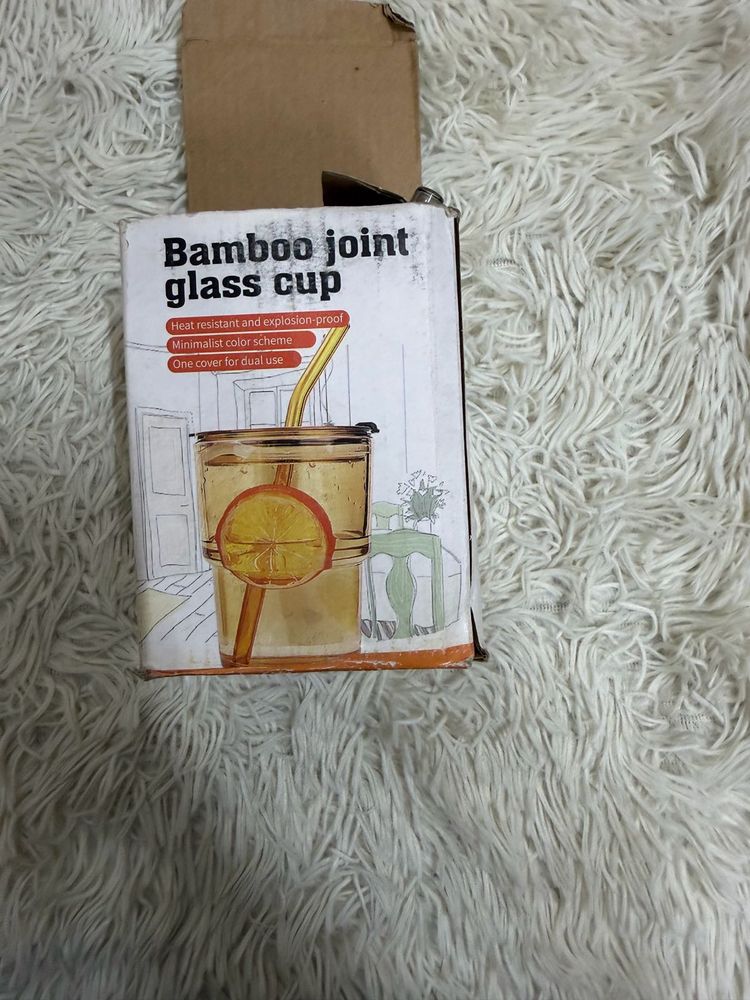 Bamboo Joint Glass Cup