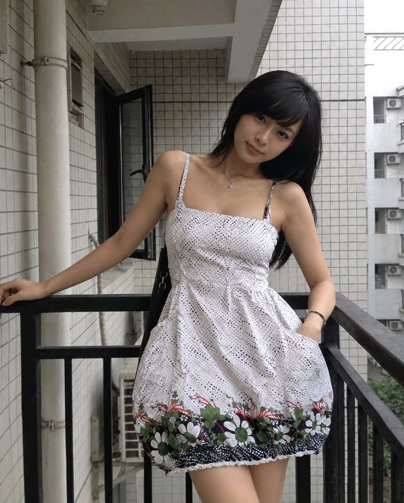 Y2K soft girly dress