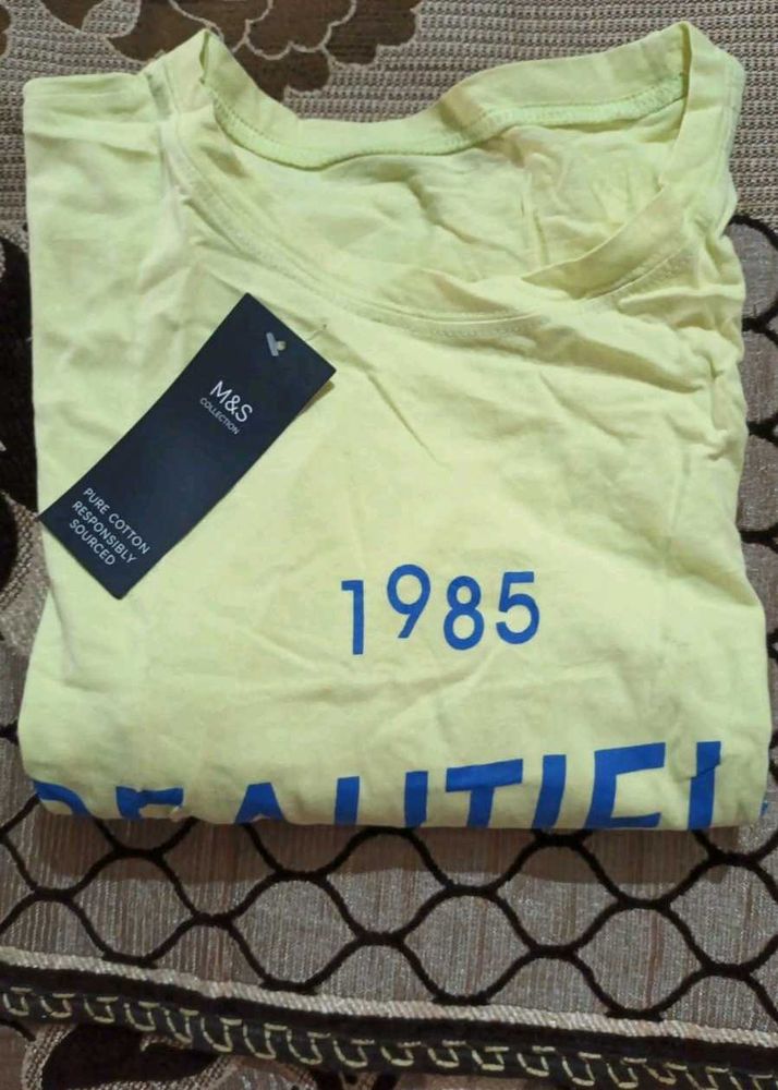 Yellow Graphic T-Shirt