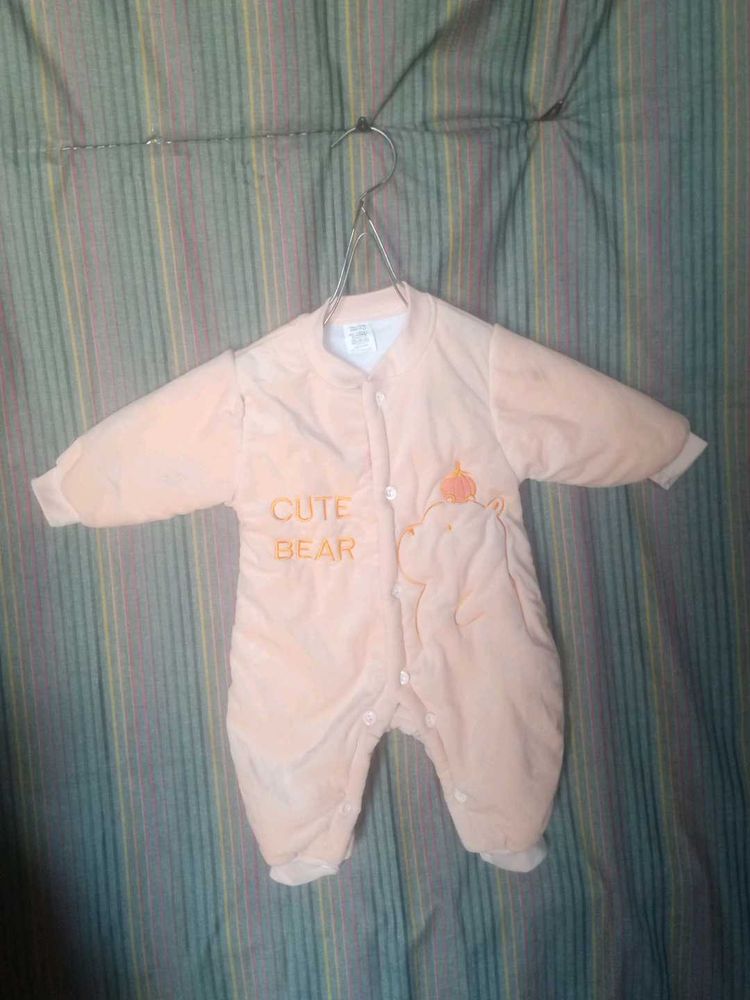 Cute Bear Baby Onesie