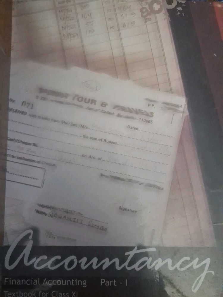Accountancy Textbook for Class XI