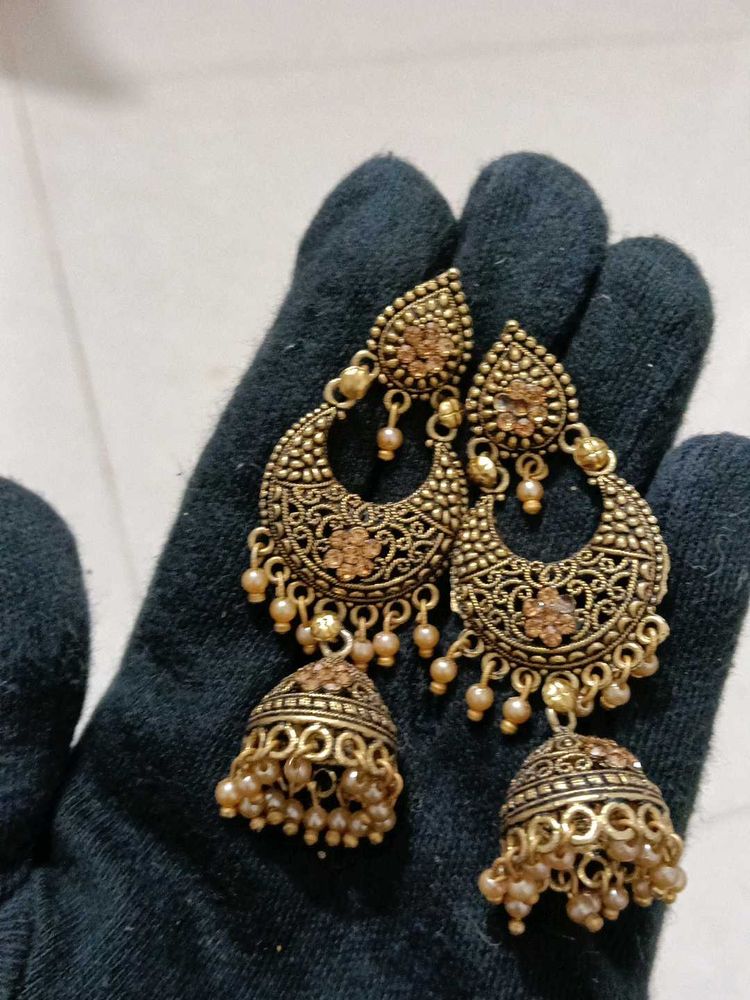 Elegant Jhumka Earrings