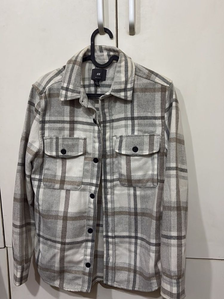 Men's Plaid Flannel Shacket