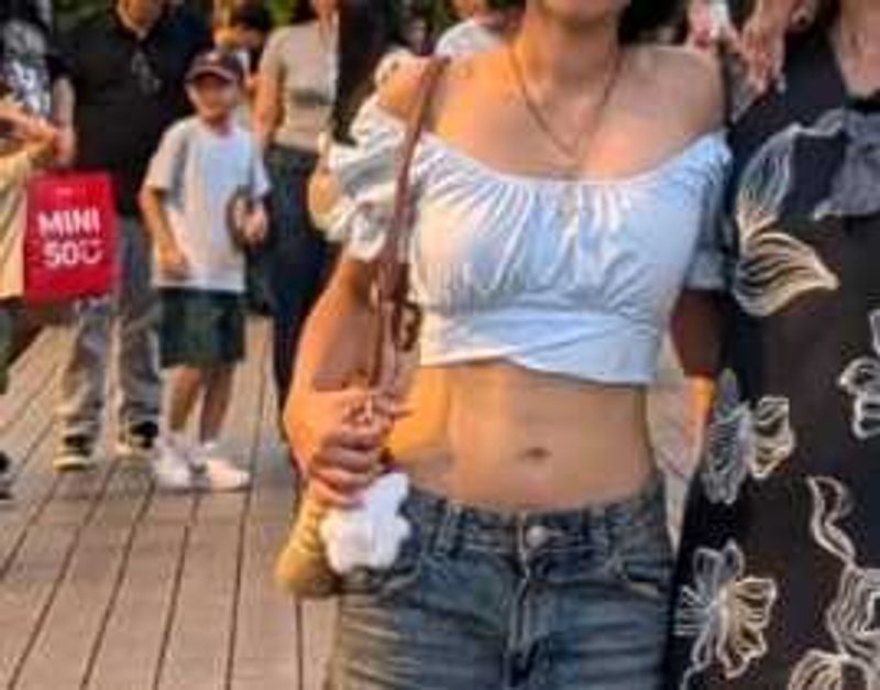 Off-Shoulder Crop Top