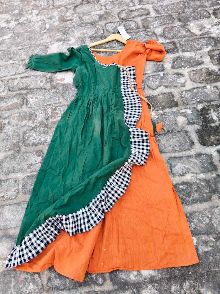 Bohemian Ruffle Maxi Dress