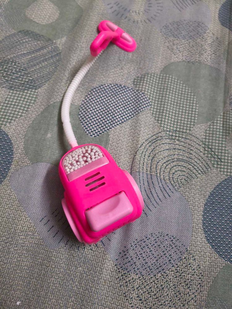 Mini Pink Vacuum Toy working