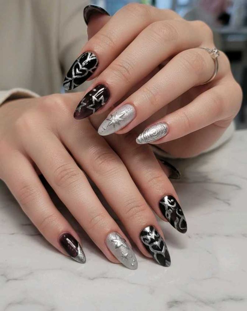 Gothic Handmade Y2K Fake nails