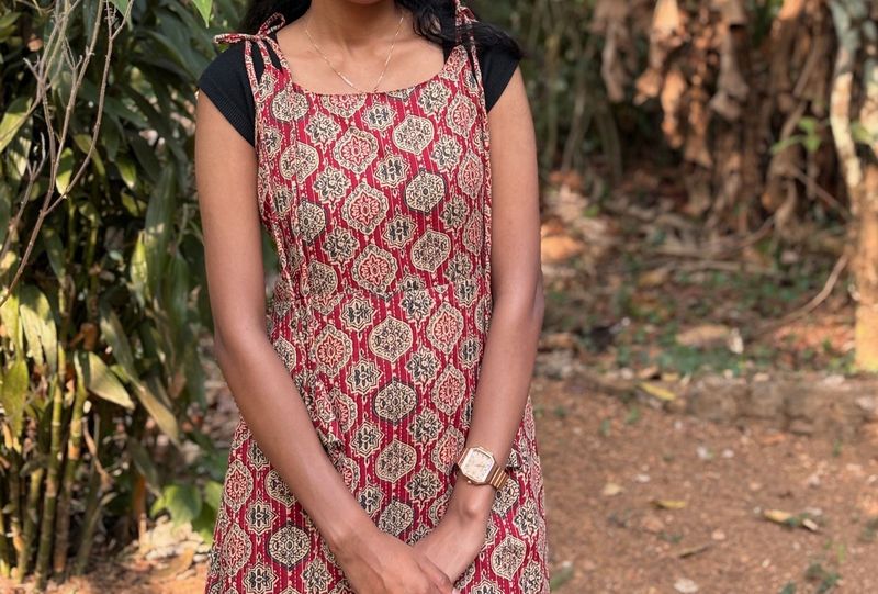Boho Print Sleeveless Dress
