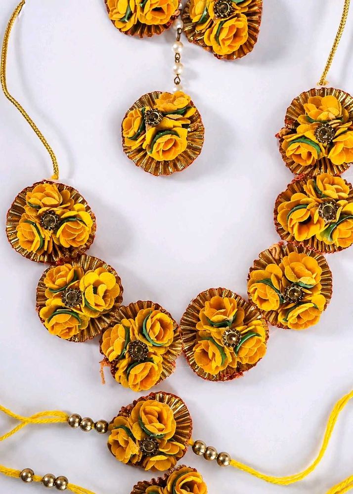 Handmade Floral Jewellery Set