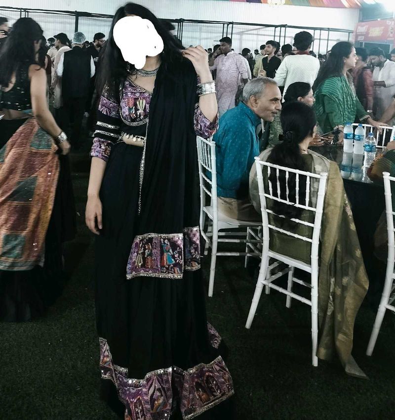 Designer Embroided lehenga and blouse.