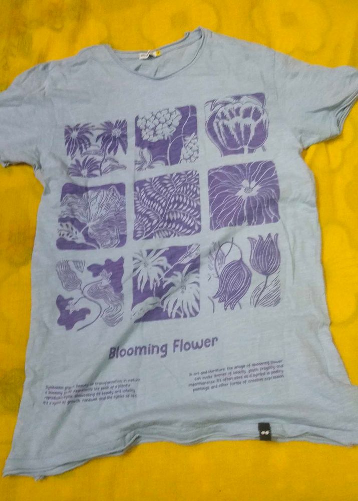 Blooming Flower Graphic T-Shirt