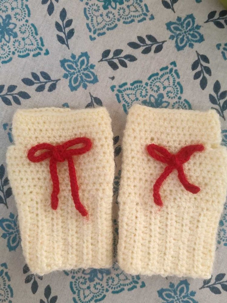 Handmade Knitted Wrist Warmers