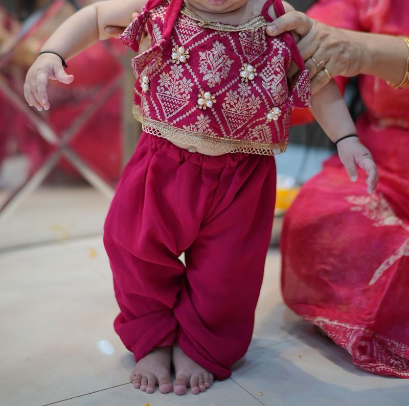Baby Girl Ethnic Outfit
