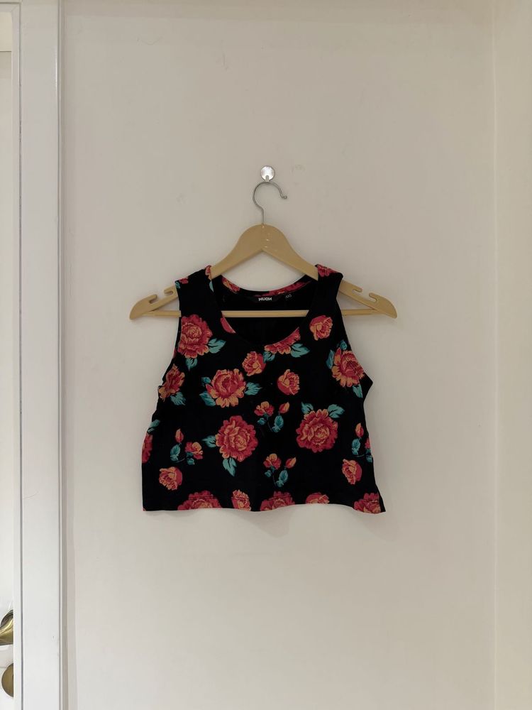 Floral Print Tank Top