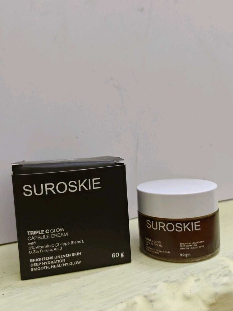 Suroskie Triple C Glow Capsule Cream + 1 free gift