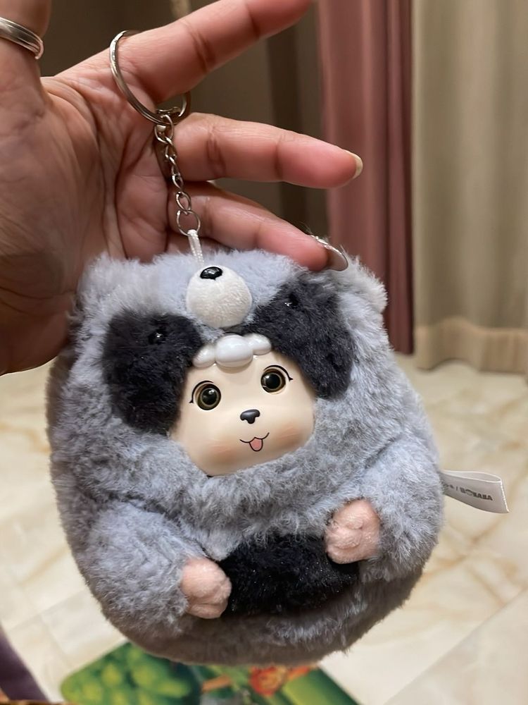 Monchhichi Plush Keychain