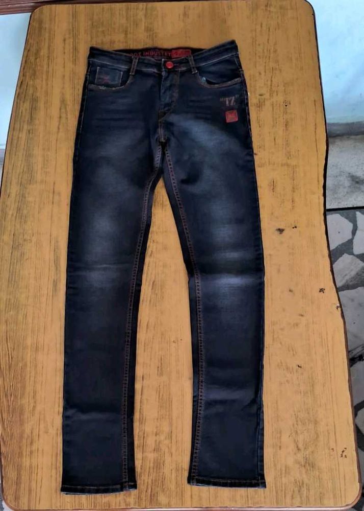 Men's Dark Wash Slim Fit Jeans