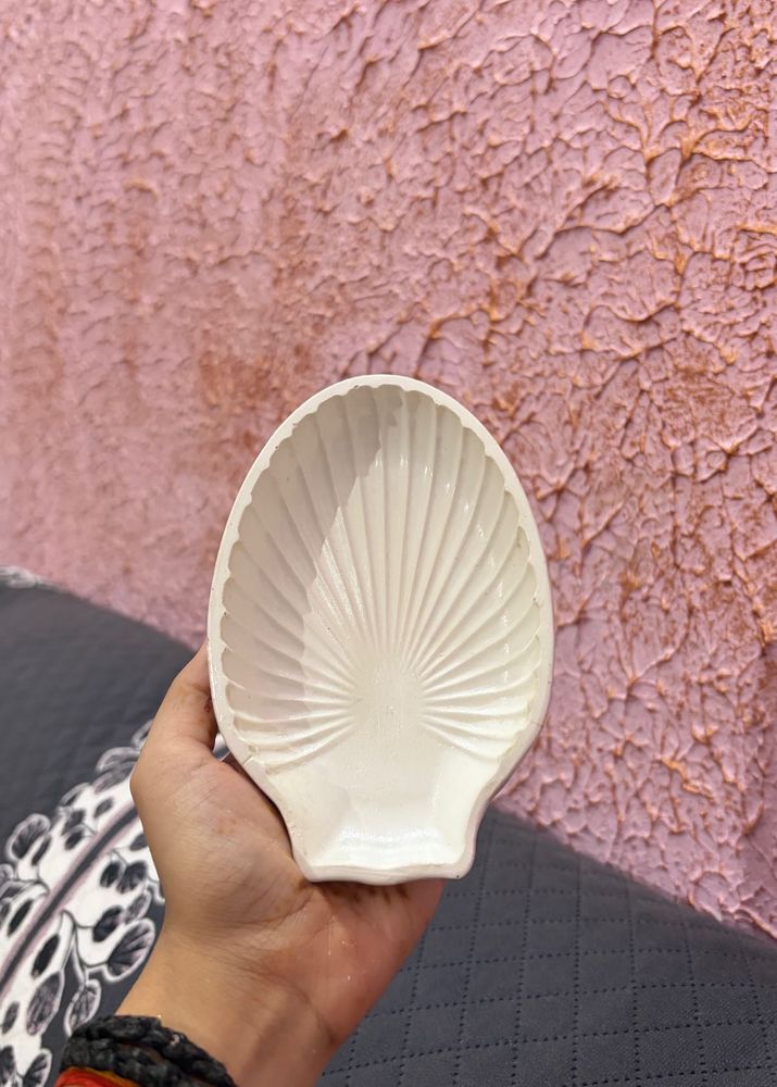 Combo of 2 😍 Red Pearl trinket tray and white