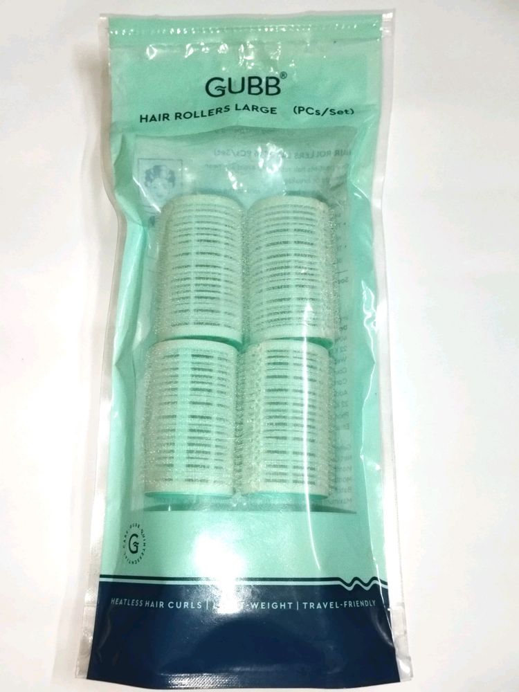 Hair Rollers (Large 4 Pcs / Set)