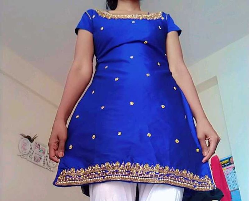 Blue Kurti - Simple &amp; Chic