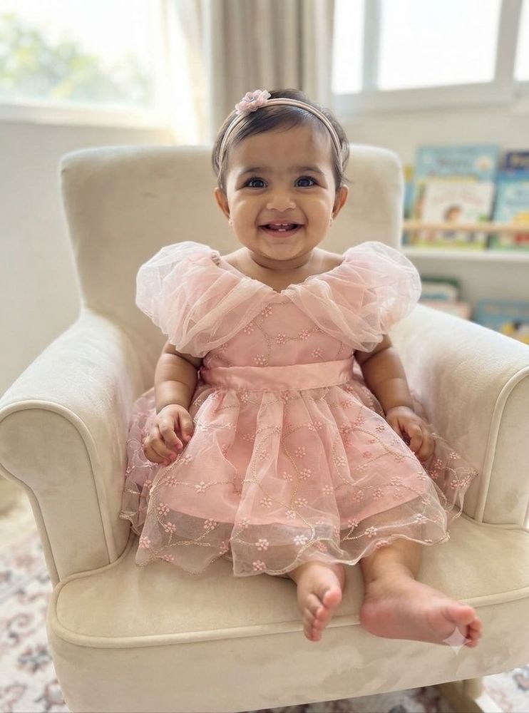 Adorable Pink Tulle Dress