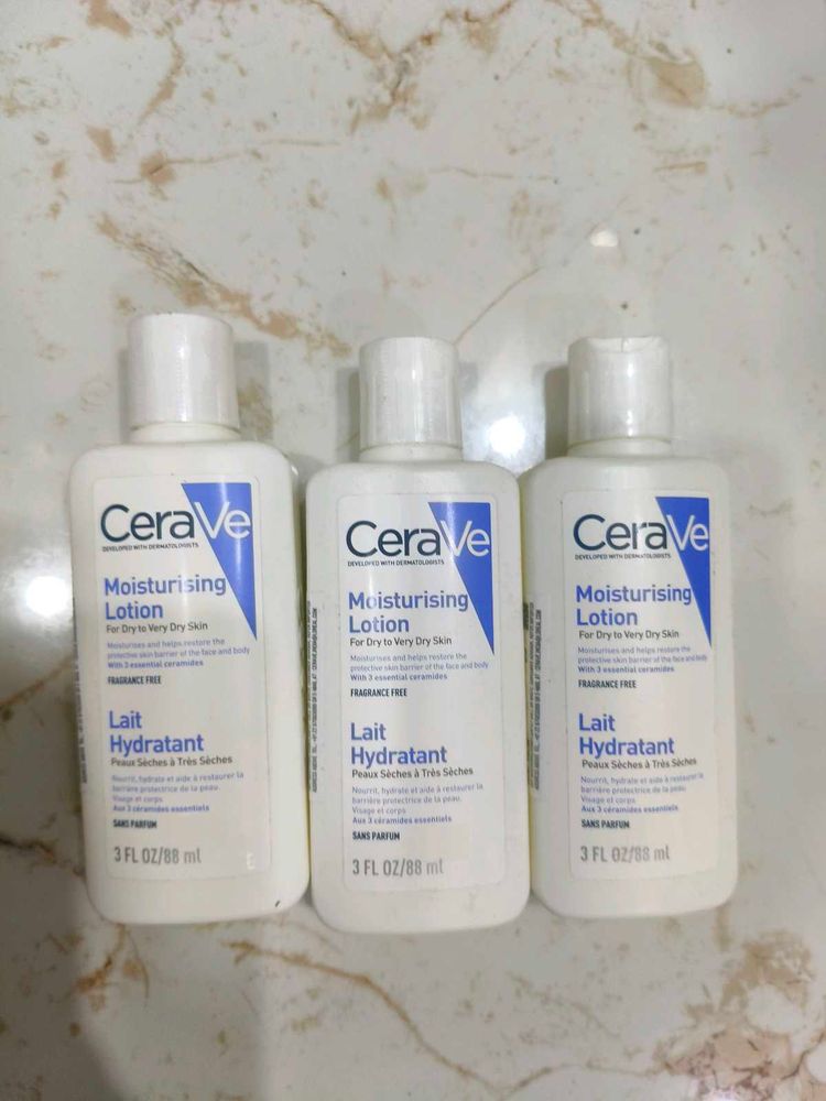 CeraVe Moisturising Lotion( set of 3)