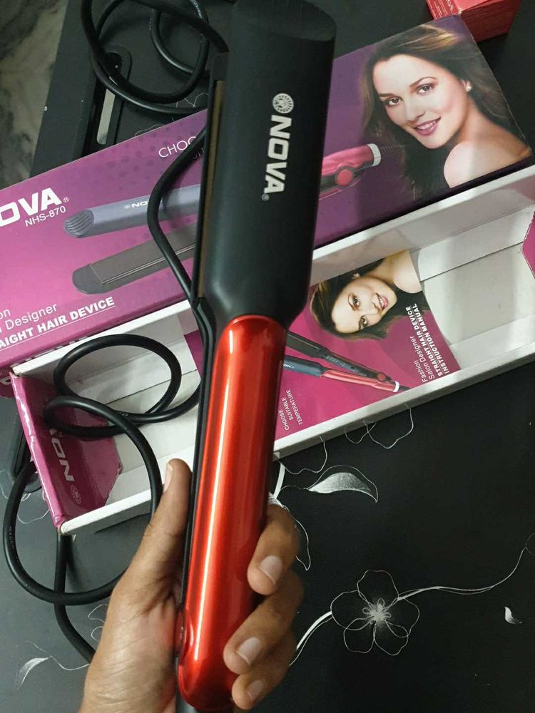 👩🏻NOVA NHS-870 Hair Straightener